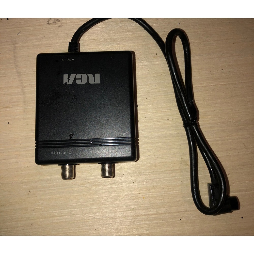 RCA CRF020 RF Modulator For CPR150 Small Wonder Camcorder Coax Converter/Adapter